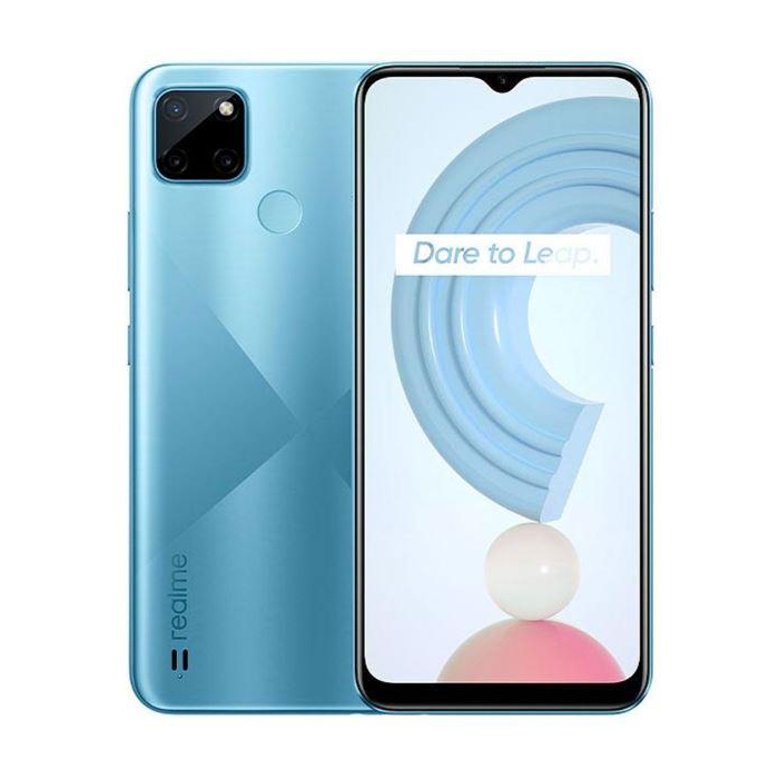 موبايل ريلمي C21Y - 64 جيجا - 4 جيجا رام - Cross أزرق - 4G LTE