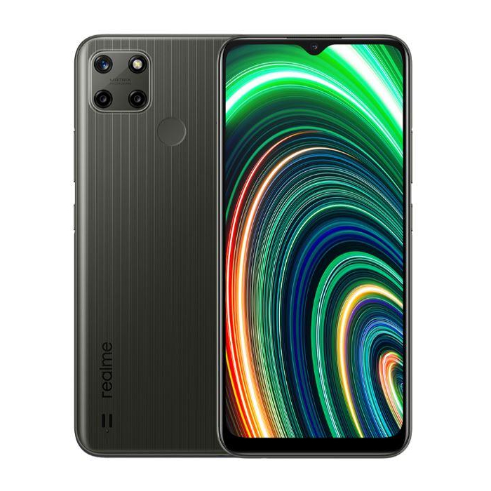 موبايل ريلمي C25Y - 128 جيجا - 4 جيجا رام - Metal رمادي - 4G LTE
