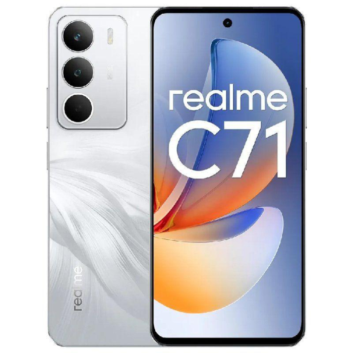 موبايل ريلمي C71 - 128 جيجا - 6 جيجا رام - أبيض Swan - 4G LTE