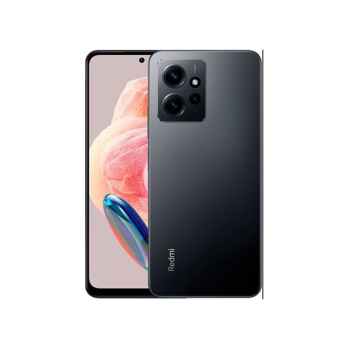 موبايل شاومي Redmi Note 12 - 128 جيجا - 6 جيجا رام - Onyx رمادي - 4G LTE